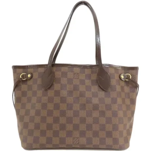 Pre-owned Tote Bags, female, , Size: ONE SIZE Pre-owned Canvas shoulder-bags - Louis Vuitton Vintage - Modalova