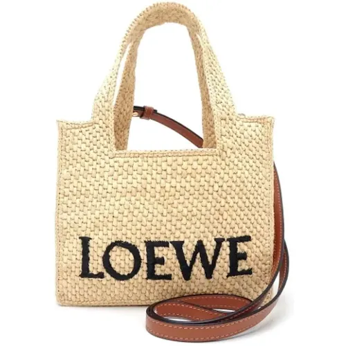 Pre-owned Tote Bags, female, , Size: ONE SIZE Pre-owned Leather totes - Loewe Pre-owned - Modalova