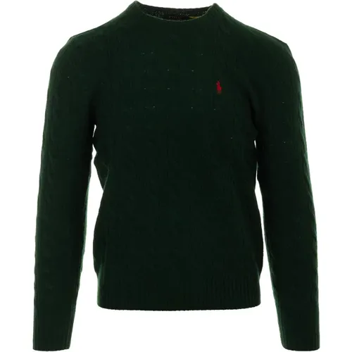 Zopfmuster Strickpullover , Herren, Größe: L - Ralph Lauren - Modalova