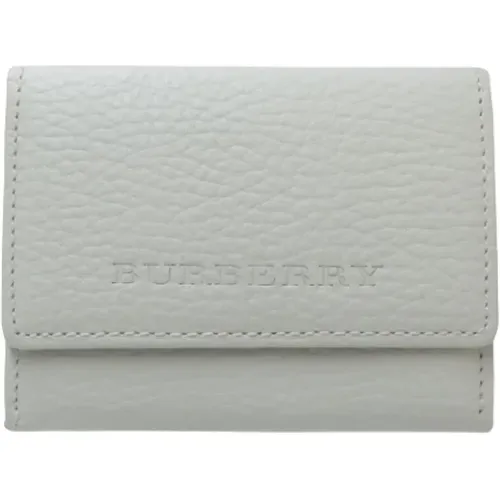 Pre-owned Wallets, female, , Size: ONE SIZE Pre-owned Leather wallets - Burberry Vintage - Modalova