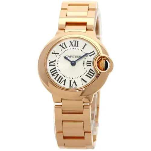 Pre-owned Watches, female, , Size: ONE SIZE Pre-owned Rose Gold watches - Cartier Vintage - Modalova