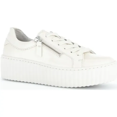 Patent Leder Sneakers , Damen, Größe: 39 EU - Gabor - Modalova