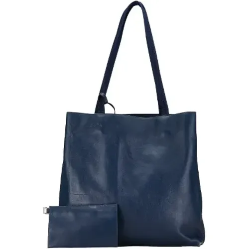 Pre-owned Tote Bags, female, , Size: ONE SIZE Pre-owned Leather totes - Prada Vintage - Modalova