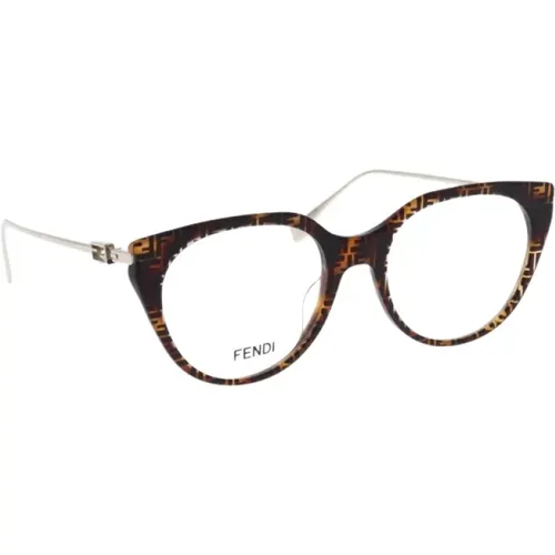 Original Prescription Glasses with Warranty , female, Sizes: 53 MM - Fendi - Modalova
