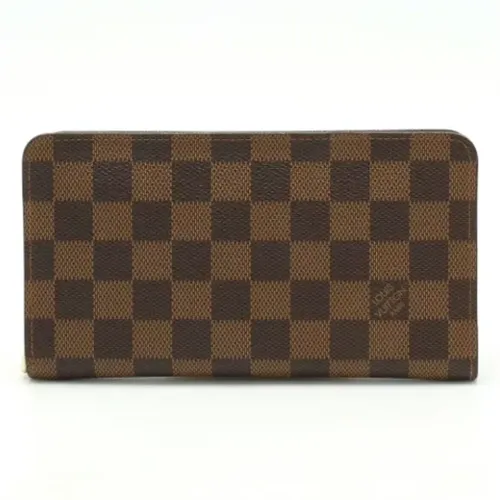 Pre-owned Canvas wallets , female, Sizes: ONE SIZE - Louis Vuitton Vintage - Modalova