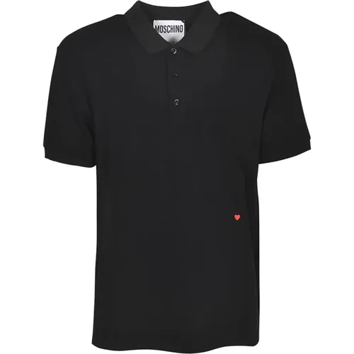 Stilvolle T-Shirts und Polos , Herren, Größe: 2XL - Moschino - Modalova