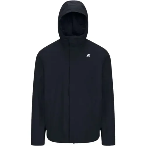 Hooded Jacket, Nylon , male, Sizes: 2XL, XL, L, S - K-way - Modalova