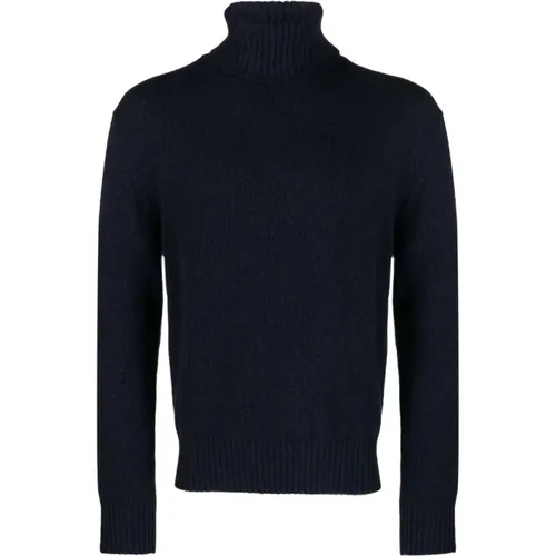 Cashmere Turtleneck , male, Sizes: L - Ami Paris - Modalova