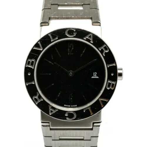 Pre-owned Watches, female, , Size: ONE SIZE Pre-owned Stainless Steel watches - Bvlgari Vintage - Modalova