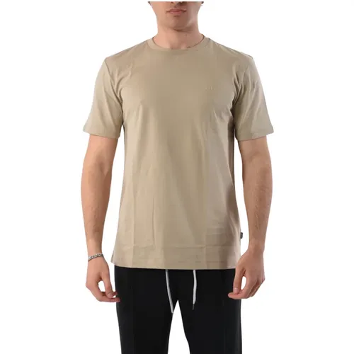 Cotton Logo T-shirt Regular Fit , male, Sizes: M, 2XL, L, 3XL, XL - Hugo Boss - Modalova