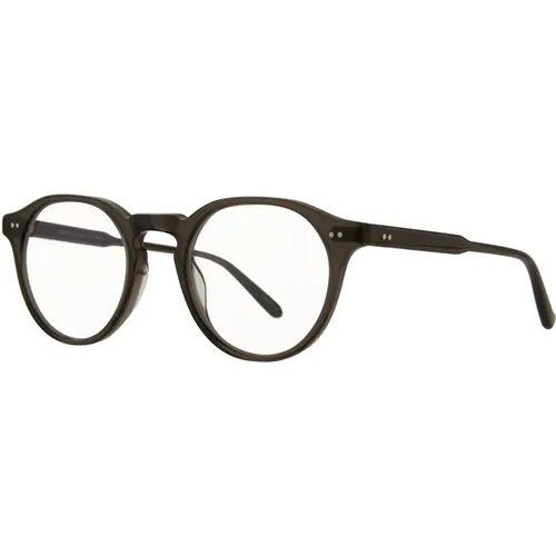 Schwarze Gläser Royce Sonnenbrillengestell , unisex, Größe: 46 MM - Garrett Leight - Modalova