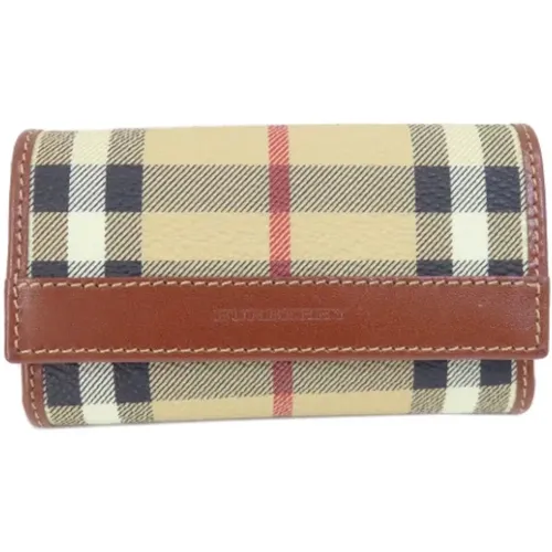 Pre-owned Accessories, female, , Size: ONE SIZE Pre-owned Fabric key-holders - Burberry Vintage - Modalova