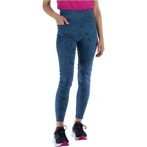 Terrex Multi Allover Print Leggings , female, Sizes: 2XL, 3XL, XL - Adidas - Modalova