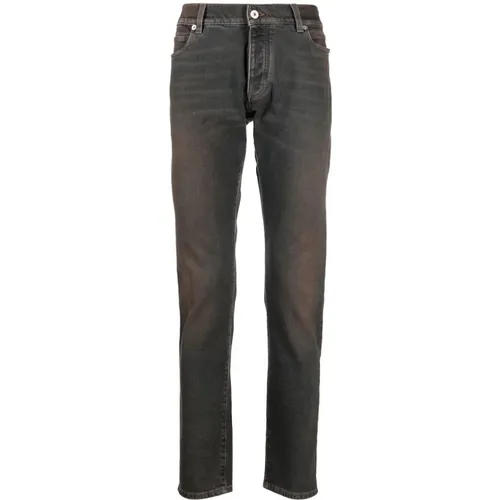 Pkt slim dirty pants , male, Sizes: W35, W31 - Balmain - Modalova