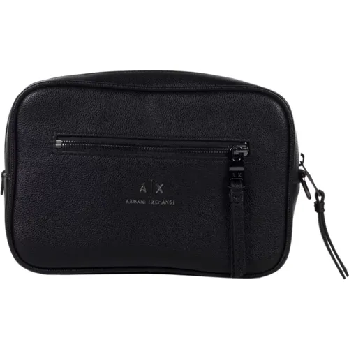 Toilet Bags, male, , Size: ONE SIZE Toilet Bag - Armani Exchange - Modalova