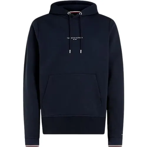 Kapuzenpullover mit Kängurutasche , Herren, Größe: 2XL - Tommy Hilfiger - Modalova