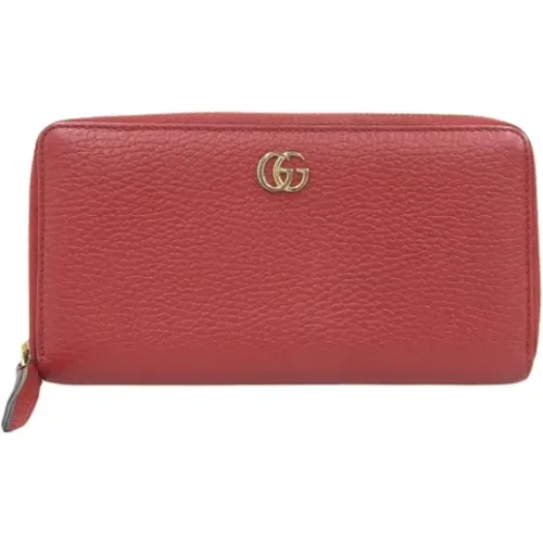 Pre-owned Wallets, female, , Size: ONE SIZE Pre-owned Leather wallets - Gucci Vintage - Modalova