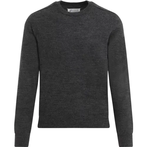 Luxurious Grey Sweater Aw24 , male, Sizes: M, S, XL, L - Maison Margiela - Modalova