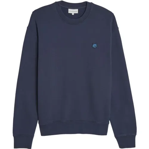 Logo Sweatshirt , male, Sizes: S, L, M - Maison Kitsuné - Modalova