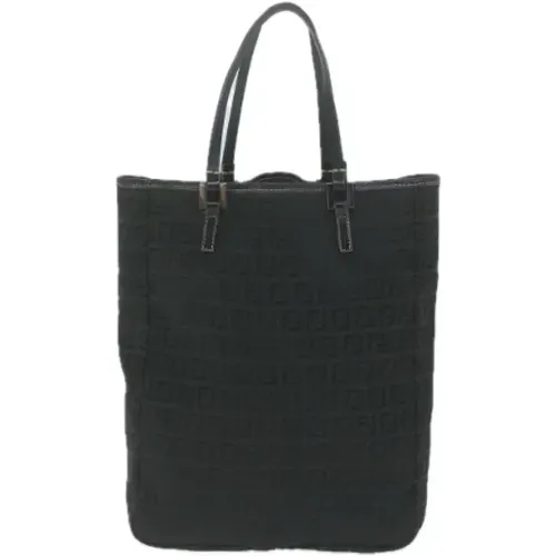 Pre-owned Tote Bags, female, , Size: ONE SIZE Pre-owned Canvas fendi-bags - Fendi Vintage - Modalova