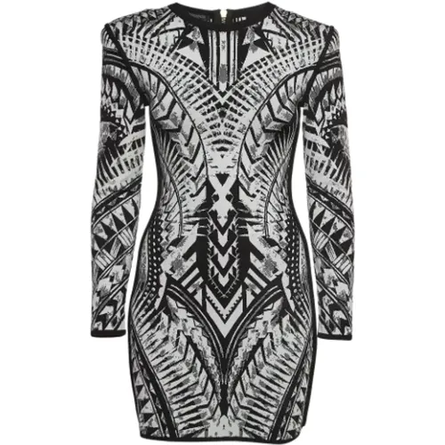 Pre-owned Knit dresses , female, Sizes: M - Balmain Pre-owned - Modalova