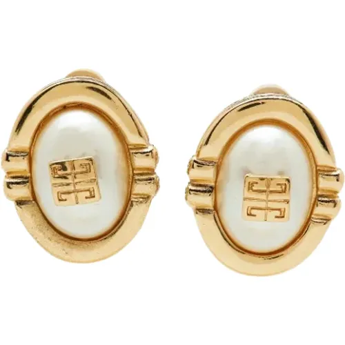 Pre-owned Jewellery, female, , Size: ONE SIZE Pre-owned Metal earrings - Givenchy Pre-owned - Modalova