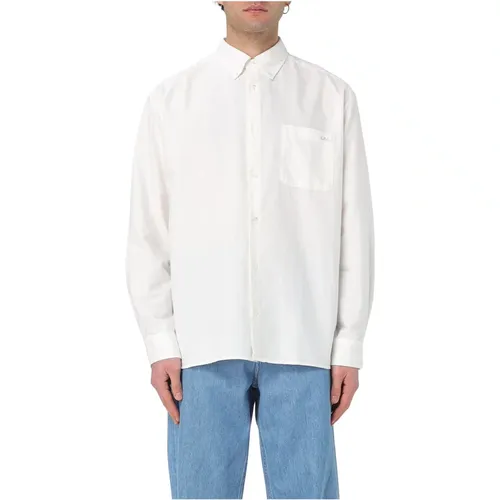 Casual Shirts, male, , Size: M Mateo Shirt in Classic Style - A.p.c. - Modalova