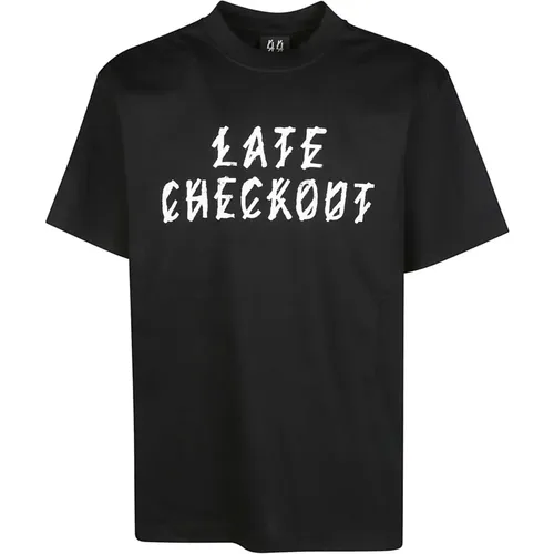 Late Checkout T-shirt , male, Sizes: M, S - 44 Label Group - Modalova