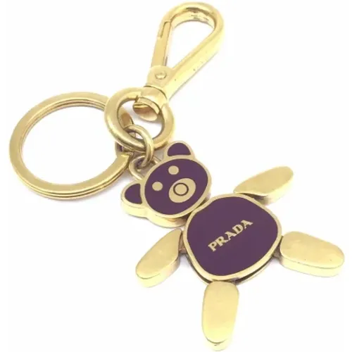 Pre-owned Accessories, unisex, , Size: ONE SIZE Pre-owned Metal key-holders - Prada Vintage - Modalova