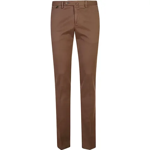 Braune Hose Herbst Winter 24 , Herren, Größe: 2XL - PT Torino - Modalova