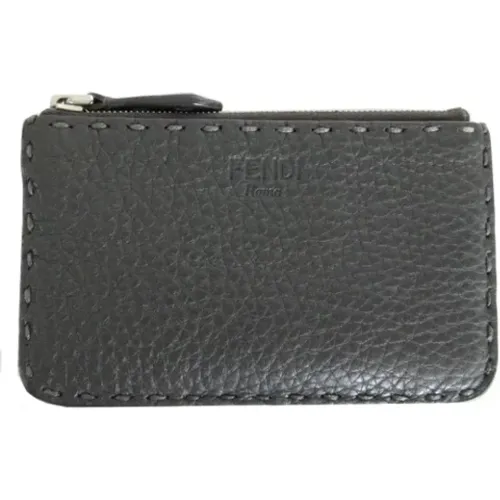 Pre-owned Wallets, female, , Size: ONE SIZE Pre-owned Leather wallets - Fendi Vintage - Modalova