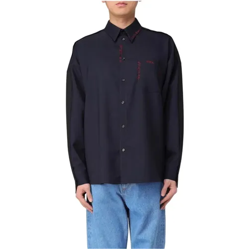 Casual Shirts, male, , Size: XL Long Sleeve Shirt - Marni - Modalova