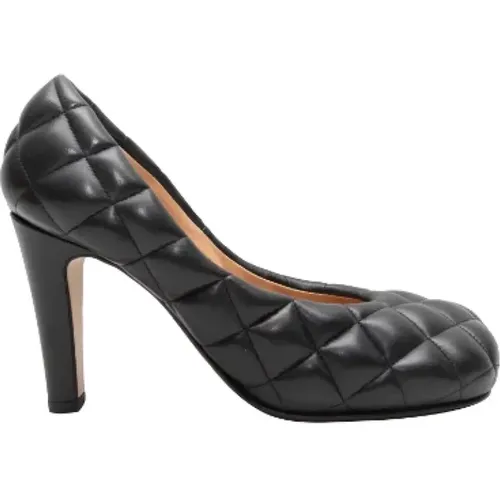 Pre-owned Pumps, female, , Size: 7 US Pre-owned Leather heels - Bottega Veneta Vintage - Modalova