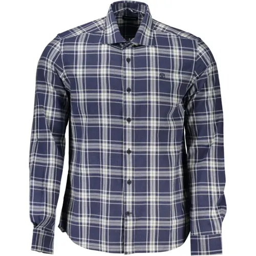 Casual Shirts, male, , Size: XL Checkered Long Sleeve Shirt - North Sails - Modalova