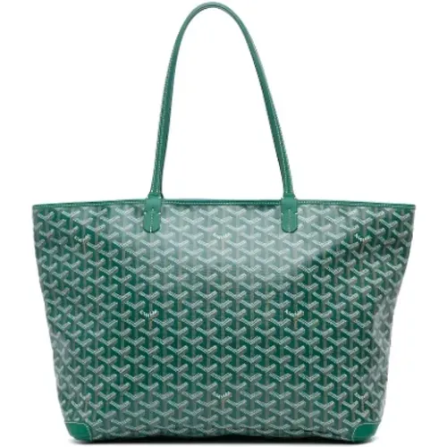 Pre-owned Tote Bags, female, , Size: ONE SIZE Pre-owned Fabric handbags - Goyard Vintage - Modalova