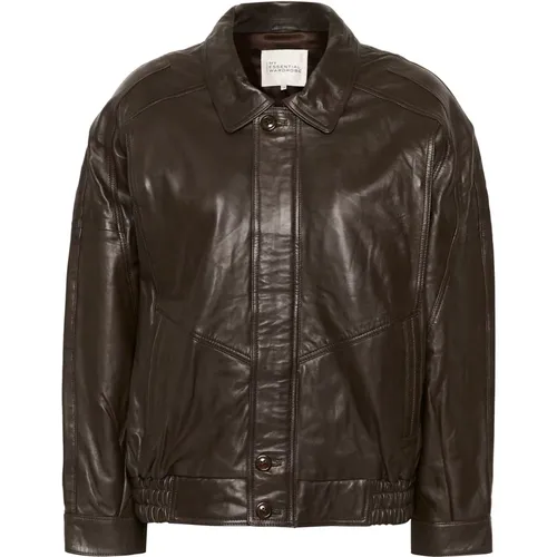 Delicioso Leather Jacket Akelamw Style , female, Sizes: 3XL, XS, XL - My Essential Wardrobe - Modalova