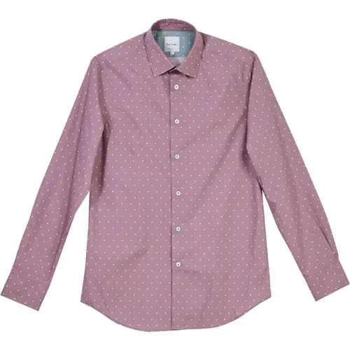 Casual Shirts, male, , Size: XL Polka Dot Long Sleeve Shirt - PS By Paul Smith - Modalova