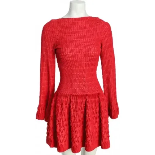 Pre-owned Wool dresses , female, Sizes: M - Alaïa Pre-owned - Modalova