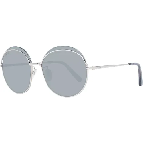 Roségoldene Runde Sonnenbrille für Frauen - Bally - Modalova