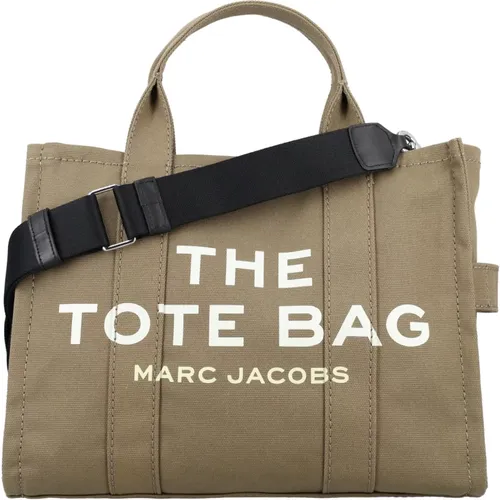Slate Canvas Tote Bag , female, Sizes: ONE SIZE - Marc Jacobs - Modalova