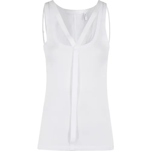 Sleeveless Tops, female, , Size: S Racer Tank Top - Helmut Lang - Modalova