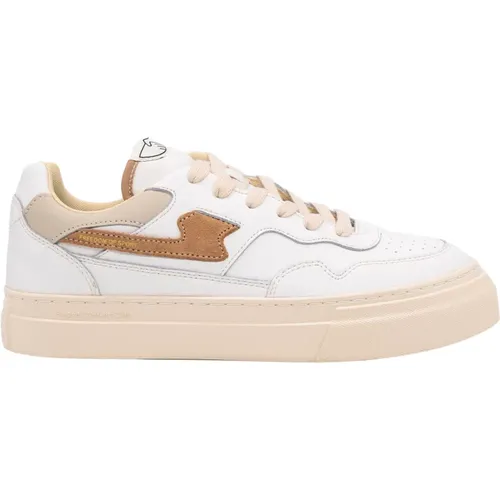 Pearl S-Strike Leder Sneakers , Herren, Größe: 36 EU - S.W.C. Stepney Workers Club - Modalova