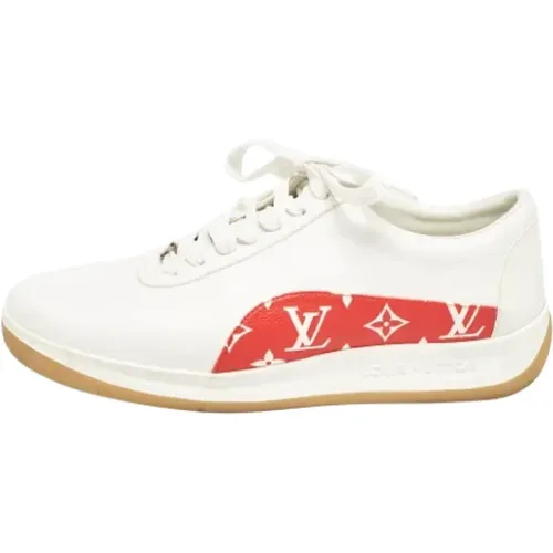 Pre-owned Sneakers, male, , Size: 10 US Pre-owned Canvas sneakers - Louis Vuitton Vintage - Modalova