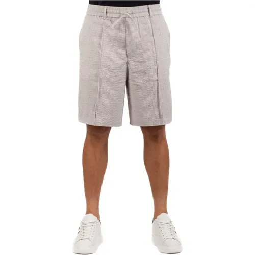 Men's Bermuda Shorts , male, Sizes: S, L, M - Emporio Armani - Modalova