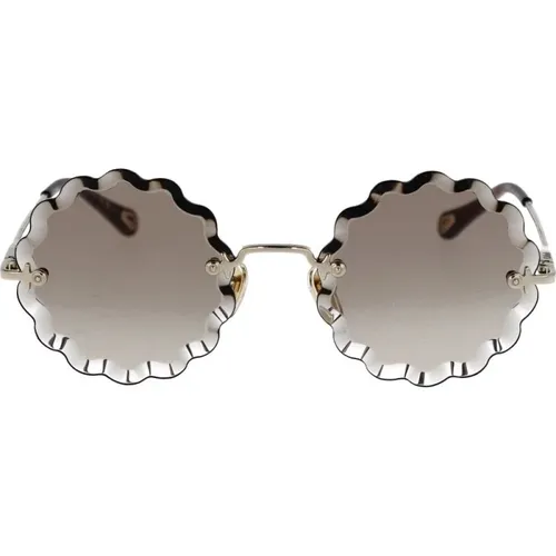 Stylish Gradient Lens Sunglasses , female, Sizes: 61 MM - Chloé - Modalova