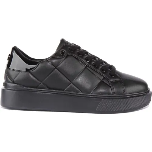 Quilted Low Top Trainers Women , female, Sizes: 7 UK - Guess - Modalova