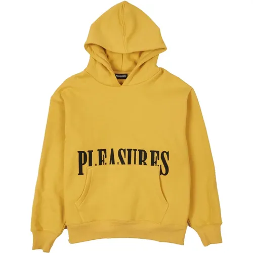 Latex Hoodie , Herren, Größe: M - Pleasures - Modalova