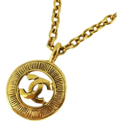 Pre-owned Metal chanel-jewelry , female, Sizes: ONE SIZE - Chanel Vintage - Modalova