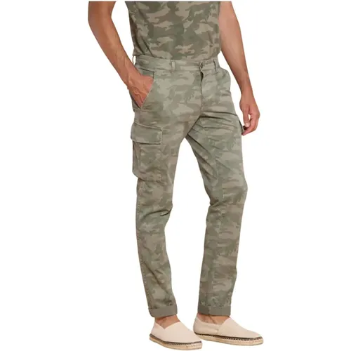 Camouflage Cargo Hose Extra Slim Fit - Mason's - Modalova