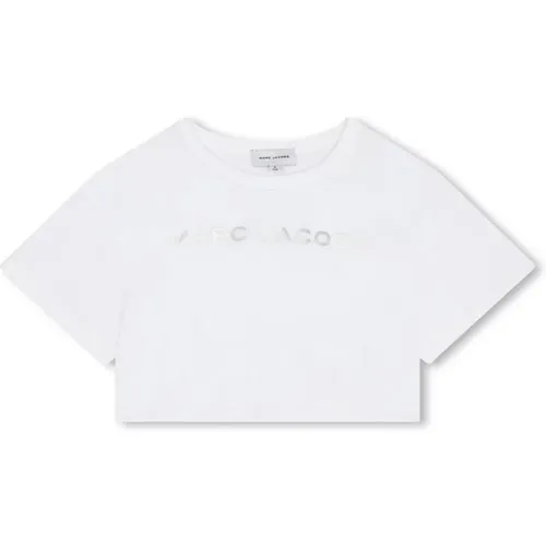 Bio-Baumwolle Logo Print T-Shirt - Marc Jacobs - Modalova